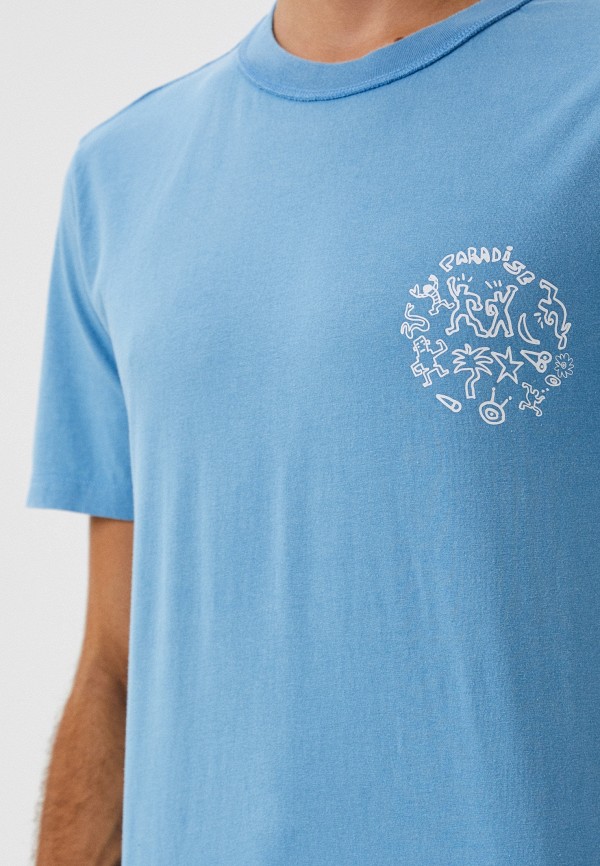 Футболка Desigual голубой, размер 50, фото 3