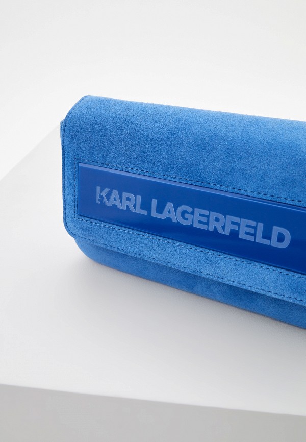 Сумка Karl Lagerfeld синий, размер 00, фото 3