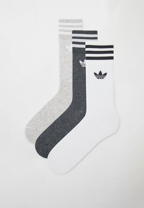 

Носки 3 пары adidas Originals, Разноцветный, SOLID CREW SOCK