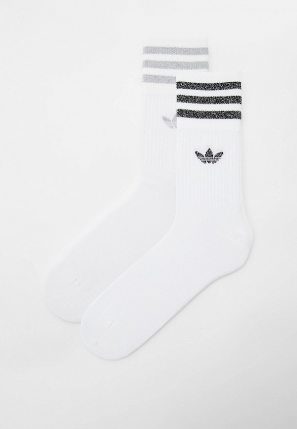 

Носки 2 пары adidas Originals, Белый, MID CUT GLT SCK