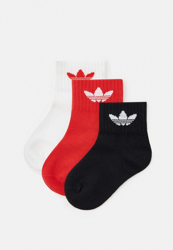 Носки 3 пары adidas Originals разноцветного цвета