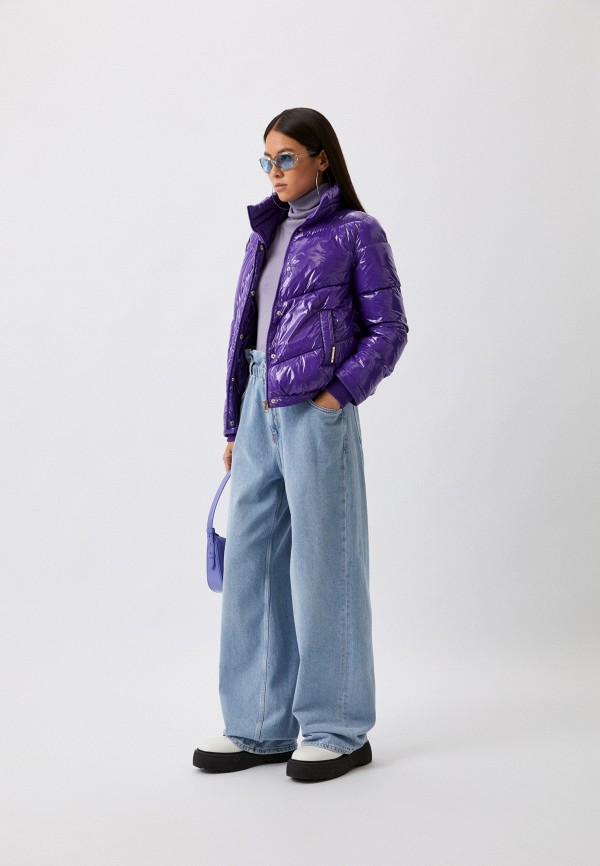 Куртка утепленная Liu Jo фиолетовый, размер 44, фото 2