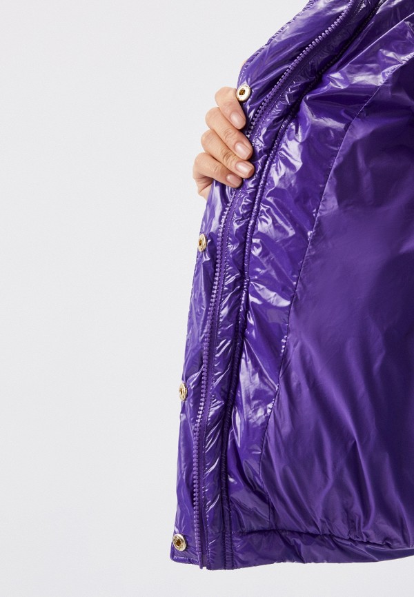 Куртка утепленная Liu Jo фиолетовый, размер 44, фото 5