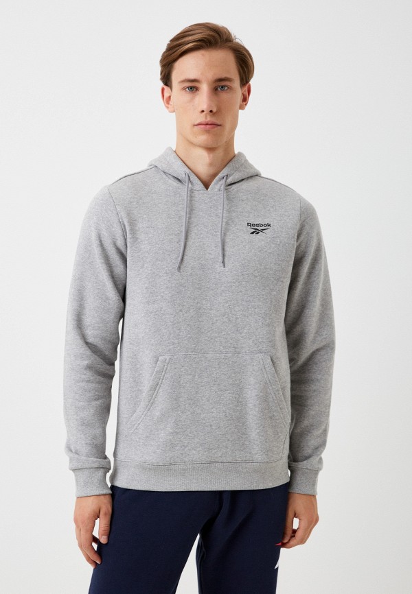 

Худи Reebok, Серый, REEBOK ID FLEECE OTH HOODIE