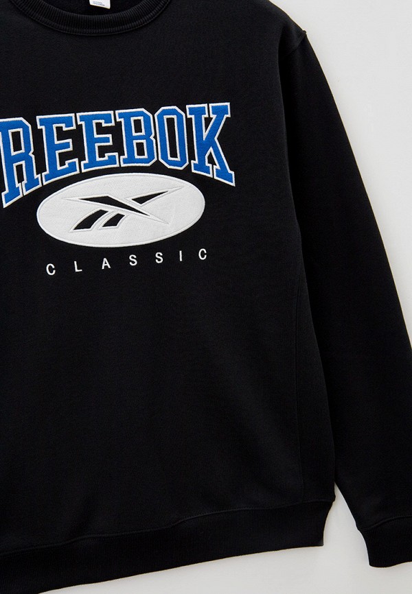 Свитшот Reebok черный, размер 52, фото 3