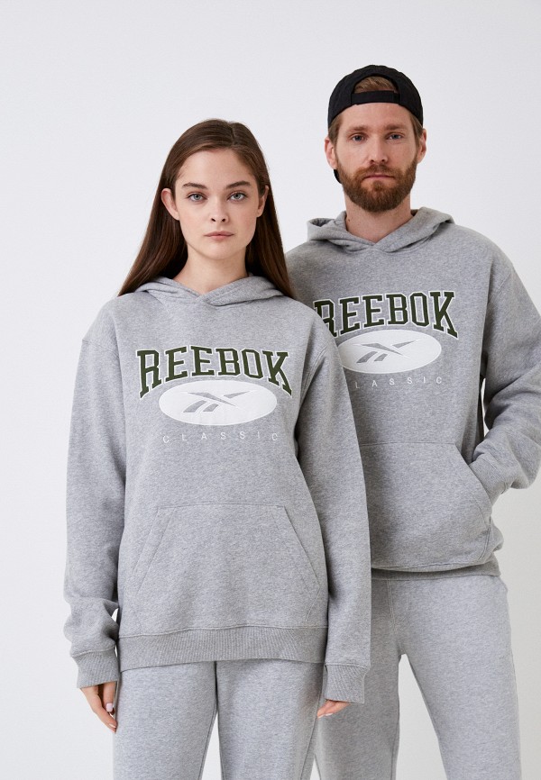 

Худи Reebok, Серый, ARCHIVE ESSENTIALS HOODIE