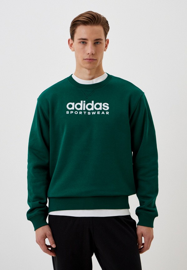 Свитшот adidas M ALL SZN G SWT свитшот мужской adidas зеленый