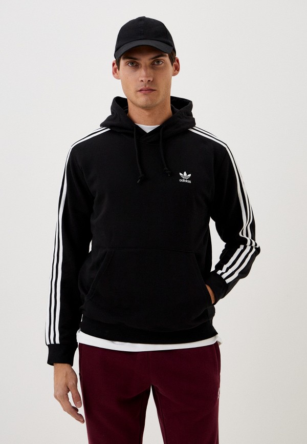 Худи adidas Originals 3-STRIPES HOODY худи adidas originals оверсайз размер 36 черный