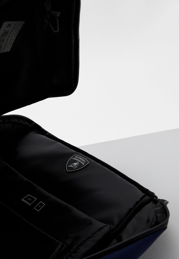 Рюкзак Automobili Lamborghini синий, размер 00, фото 4