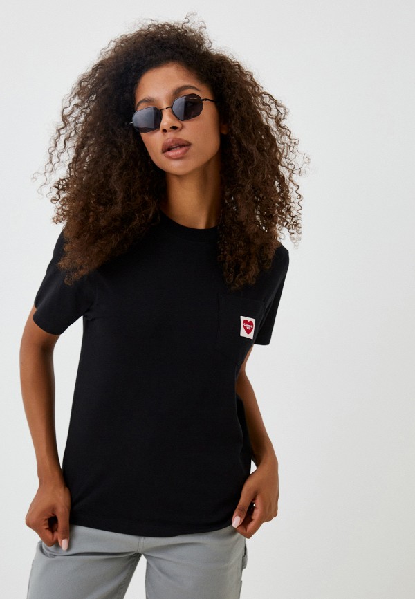 

Футболка Carhartt WIP, Черный, S/S POCKET HEART T-SHIRT