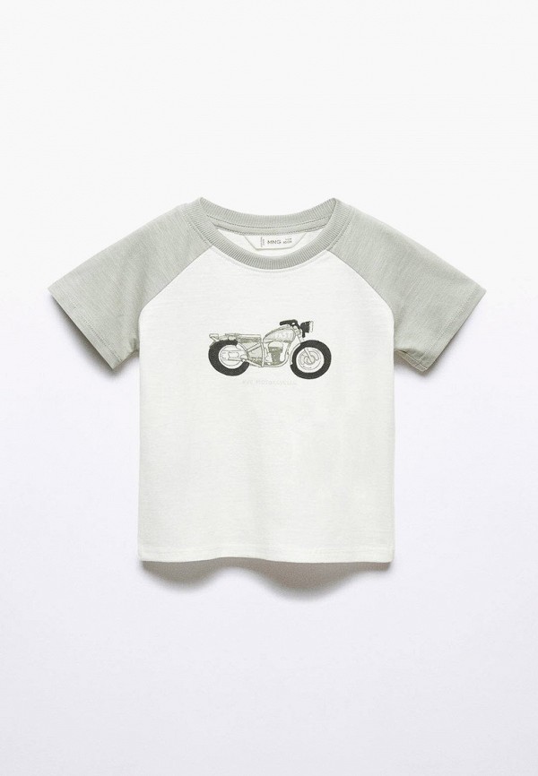 

Футболка Mango Kids, Белый, MOTOFAST
