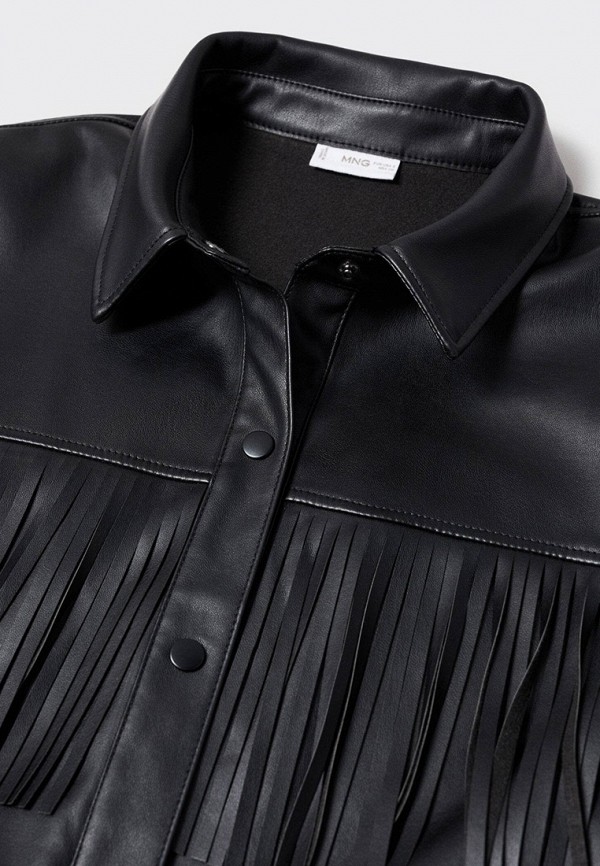 фото Куртка кожаная mango kids