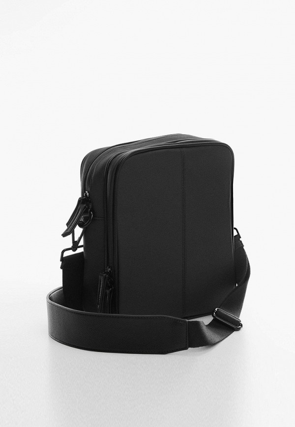 Сумка Mango Man черный, размер 00, фото 2