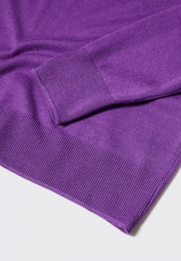 Джемпер Mango фиолетовый, размер 42, фото 6