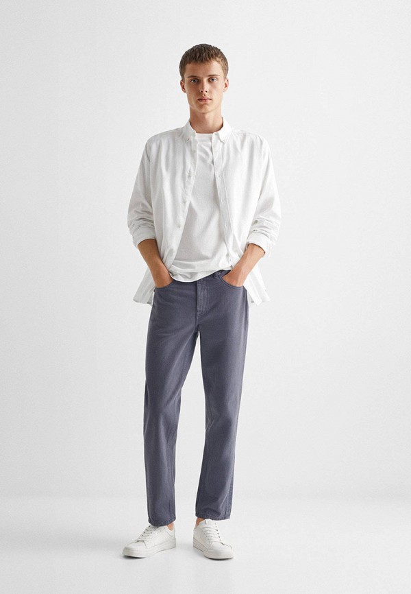 Рубашка Mango Kids белый, размер 140, фото 3