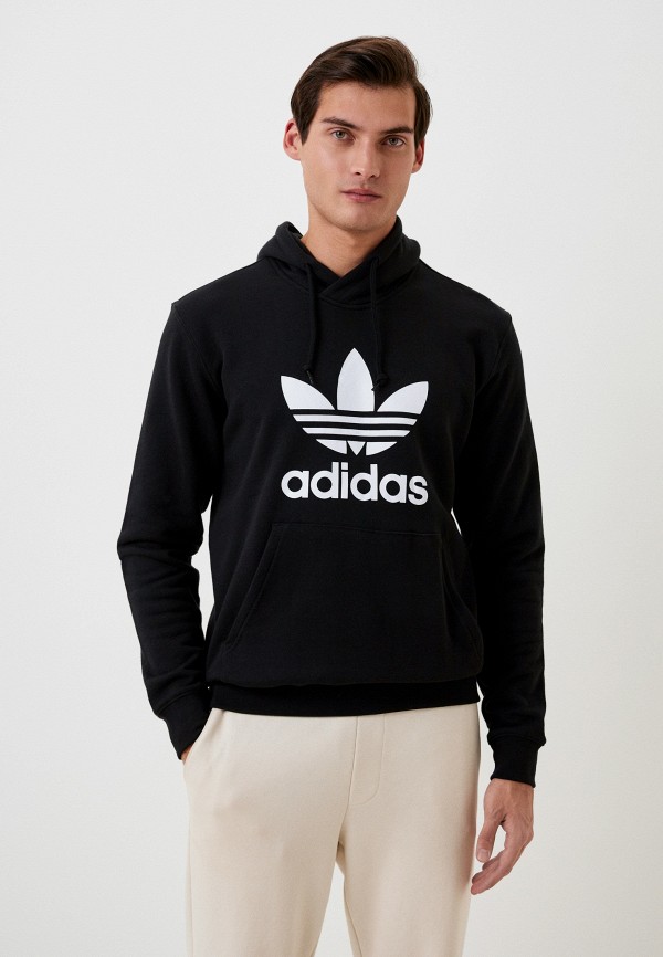 Худи adidas Originals TREFOIL HOODY худи adidas originals оверсайз размер 36 черный