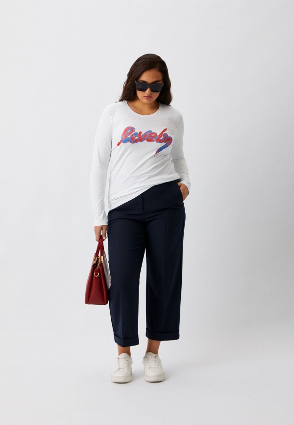 Брюки Marina Rinaldi Voyage синий, размер 56, фото 2