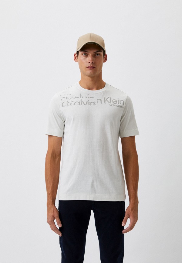 

Футболка Calvin Klein Performance, Бежевый, ESSENTIALS PW - S/S - GRAPHIC TEE