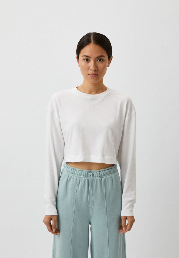 

Свитшот Calvin Klein Performance, Белый, Essentials PW - LS Top (Cropped)