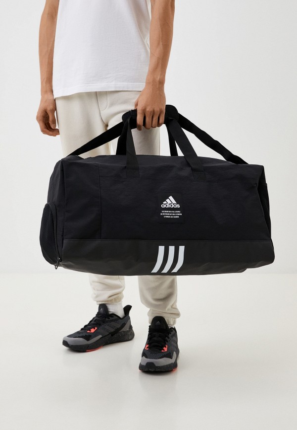 Сумка спортивная adidas черный, размер 00, фото 5