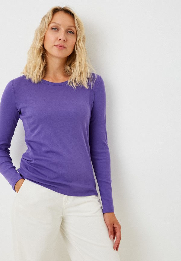 

Лонгслив United Colors of Benetton, Фиолетовый