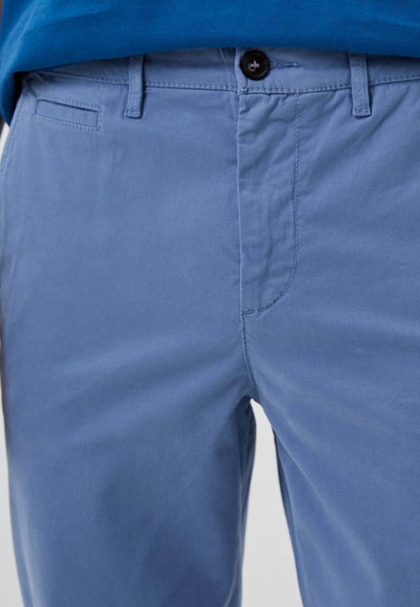 Брюки United Colors of Benetton голубой, размер 50, фото 4