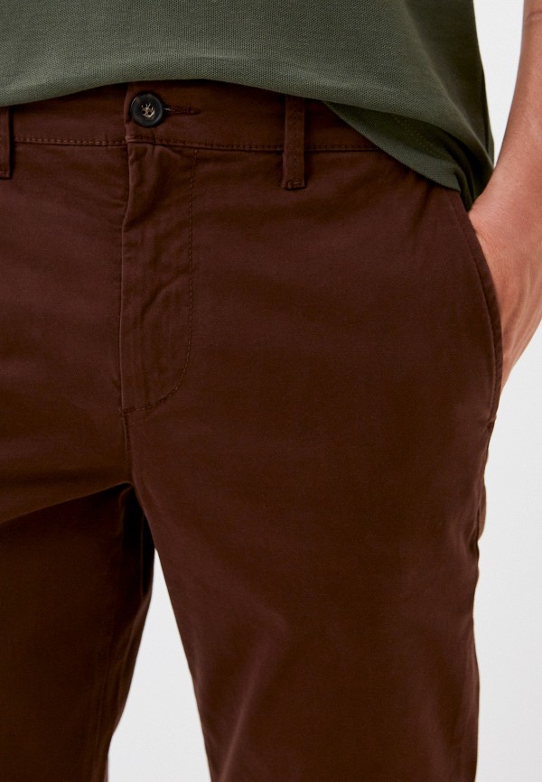 Брюки United Colors of Benetton коричневый, размер 56, фото 4