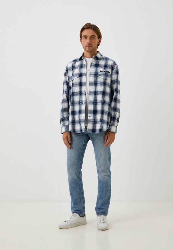 Рубашка Tommy Hilfiger синий, размер 54, фото 2
