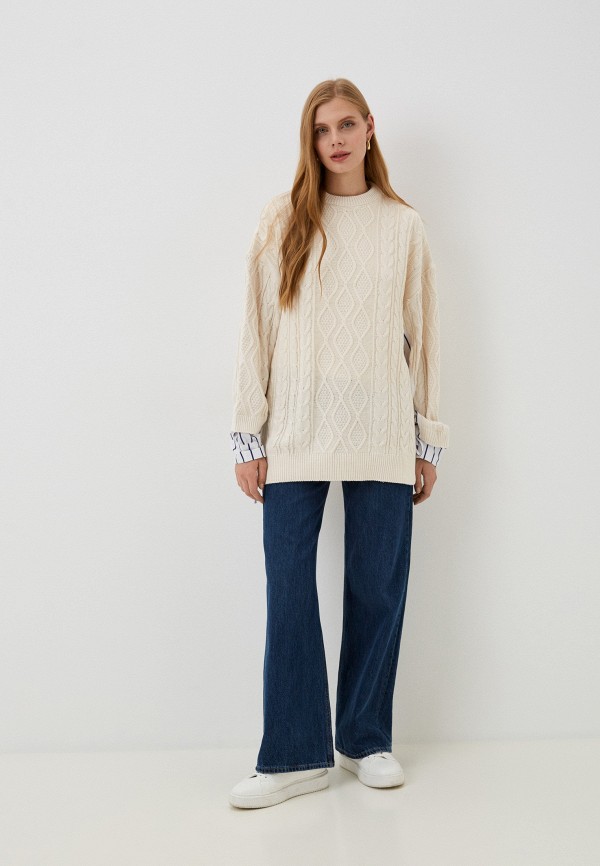 Джемпер Pink Summer бежевый, размер 44, фото 2