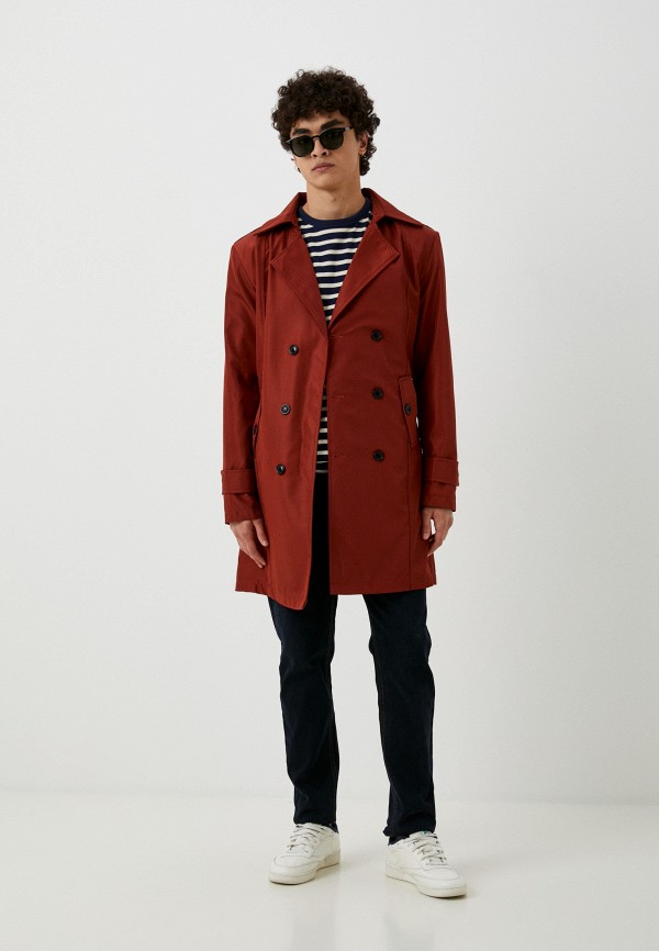 Плащ Rushbay коричневый, размер 52, фото 2