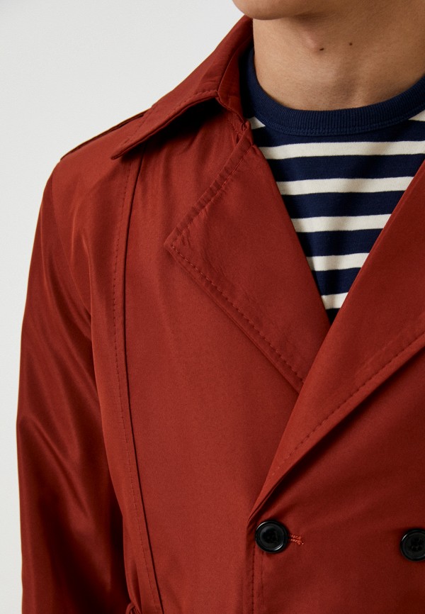 Плащ Rushbay коричневый, размер 52, фото 5