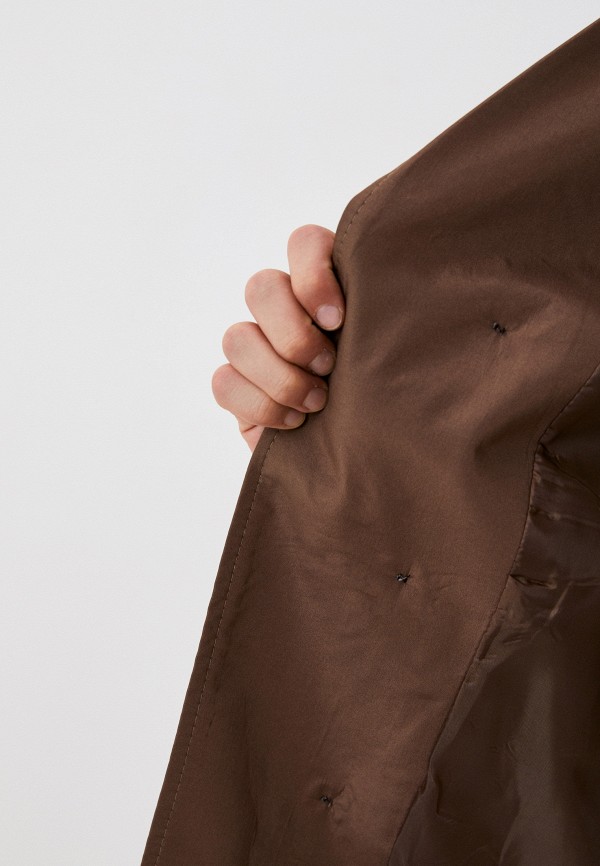 Плащ Rushbay коричневый, размер 46, фото 4