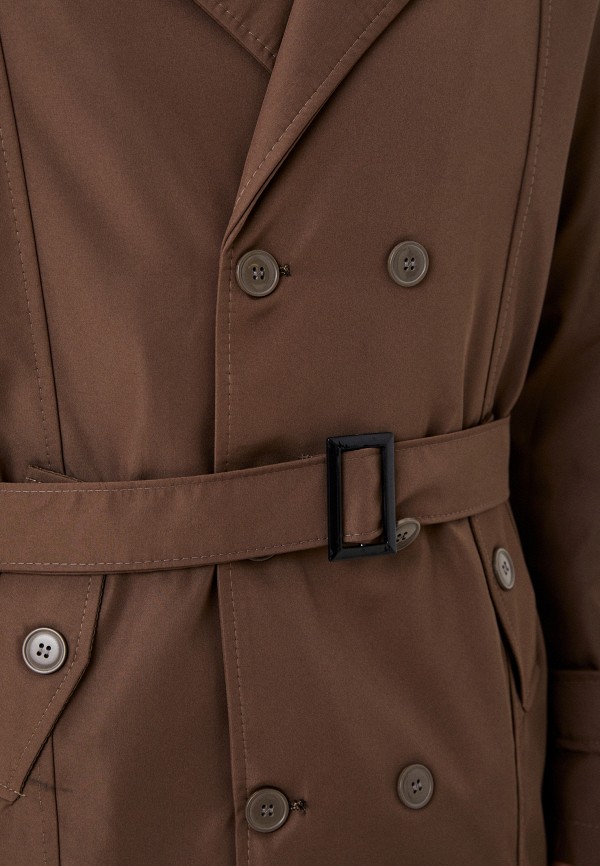 Плащ Rushbay коричневый, размер 46, фото 5