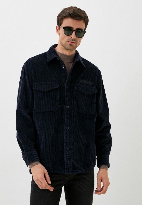 

Рубашка Tommy Hilfiger, Синий, Overshirt