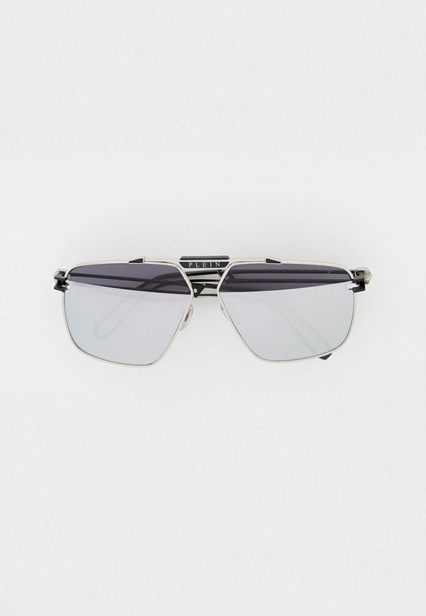 

Очки солнцезащитные Philipp Plein, Серебряный, 049M-K07X