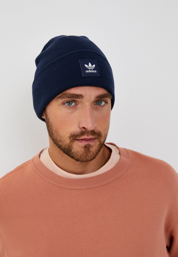 Шапка adidas Originals синий, размер 56, фото 4