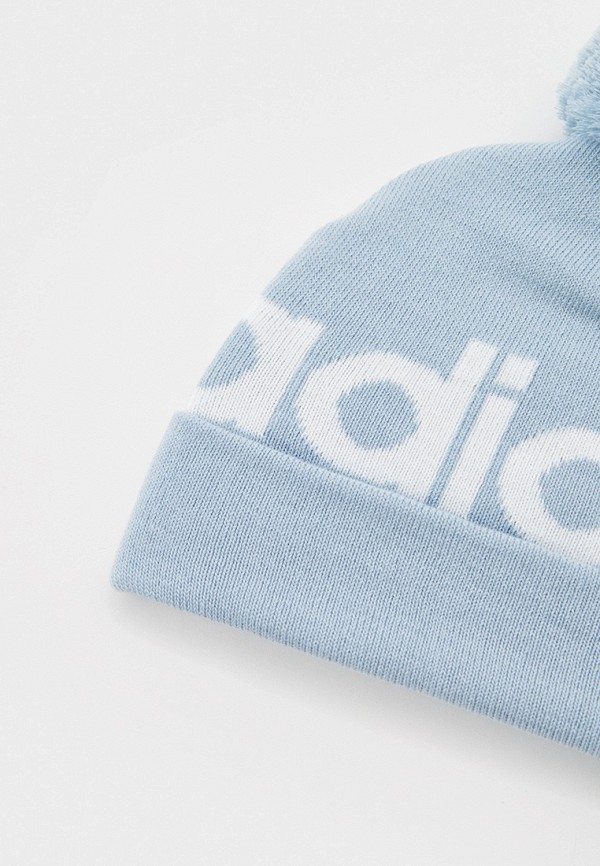 Шапка adidas голубой, размер 54, фото 3
