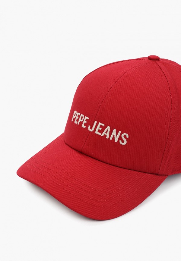 Бейсболка Pepe Jeans красный, размер 57, фото 3