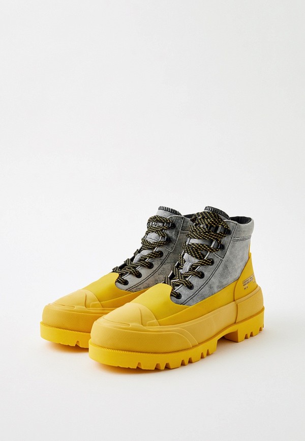 Ботинки Diesel желтый, размер 44, фото 3