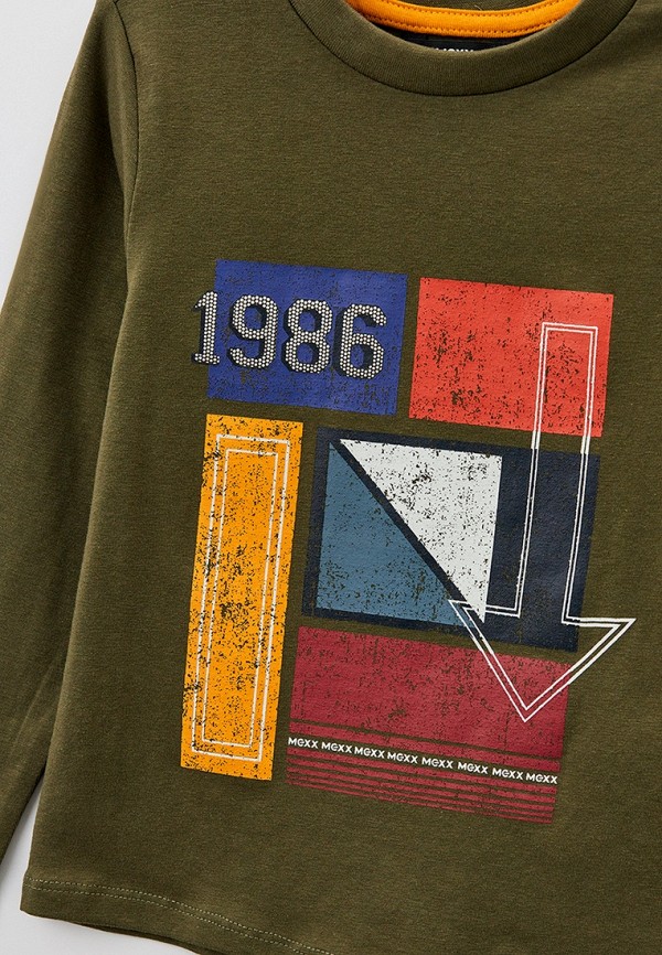 Лонгслив Mexx хаки, размер 15, фото 3