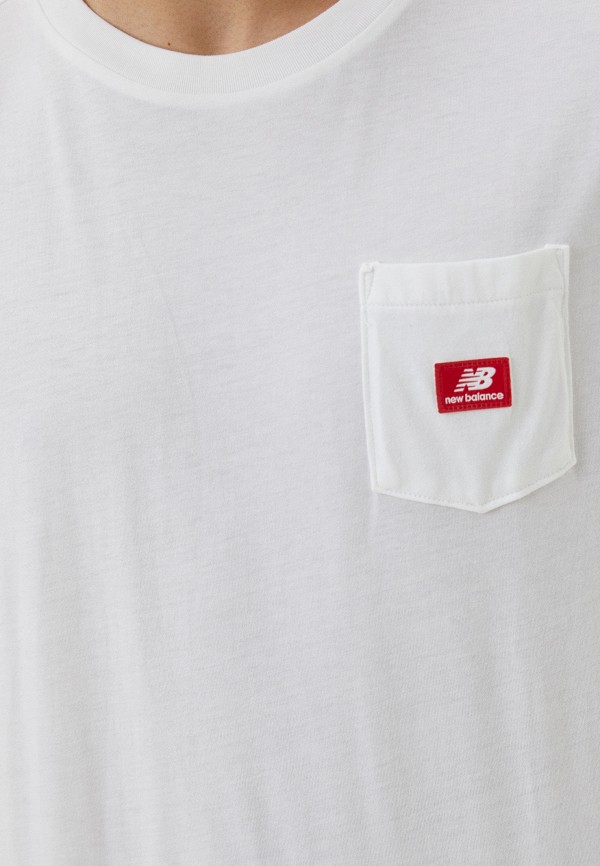 Футболка New Balance белый, размер 46, фото 3