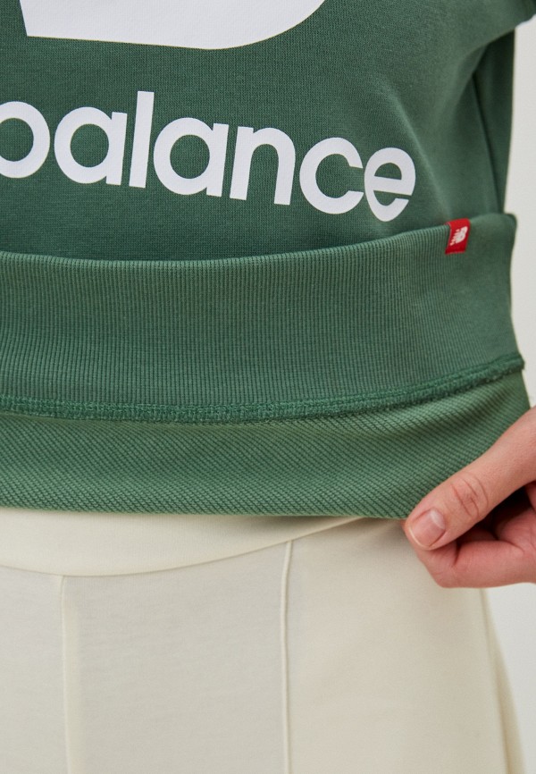 Свитшот New Balance зеленый, размер 48, фото 5