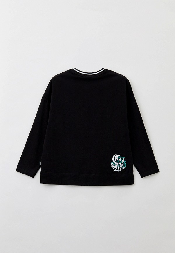 Лонгслив Gulliver черный, размер 140, фото 2