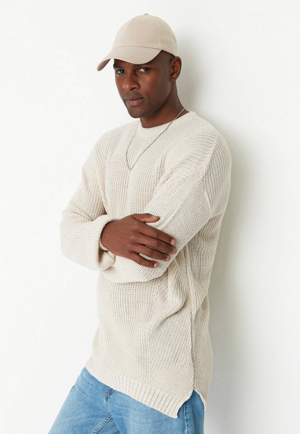 Джемпер Trendyol белый, размер 46, фото 3