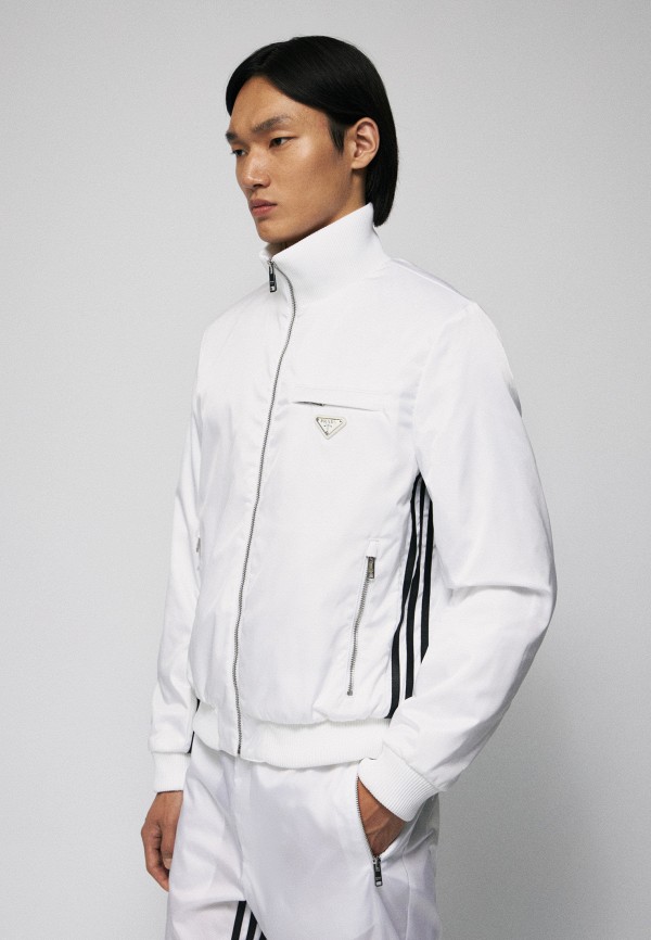 Куртка утепленная adidas Originals белого цвета