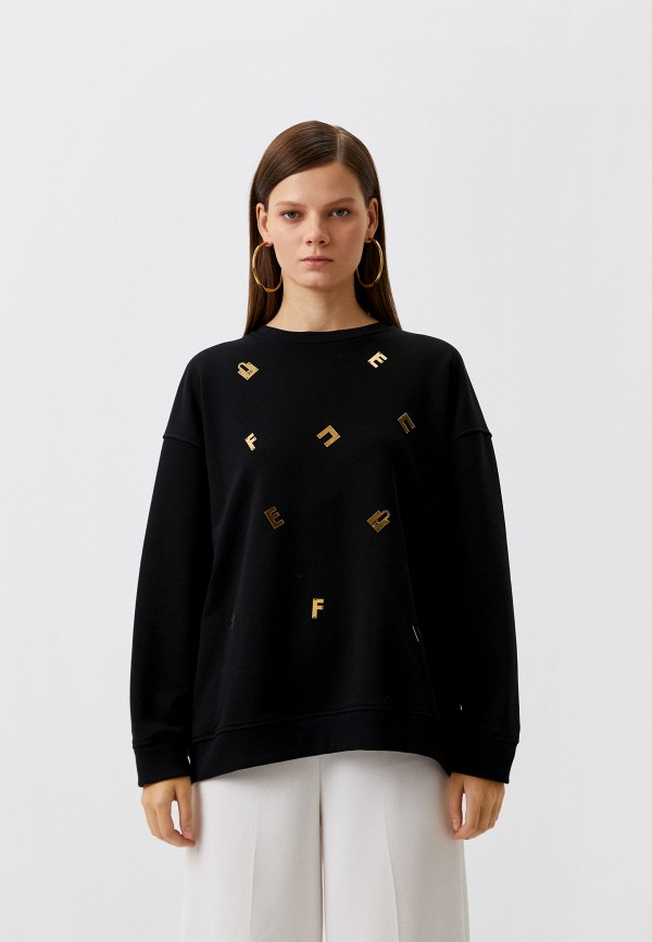 

Свитшот Elisabetta Franchi, Черный