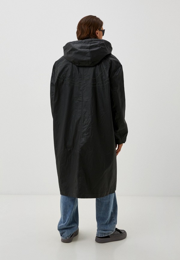 Плащ Diesel черный, размер 52, фото 3