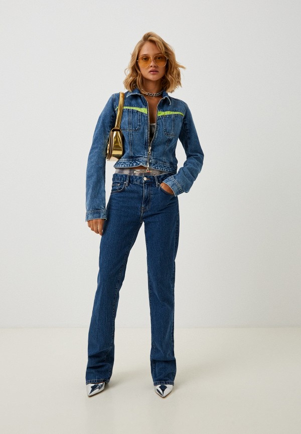 Куртка джинсовая Diesel синий, размер 42, фото 2