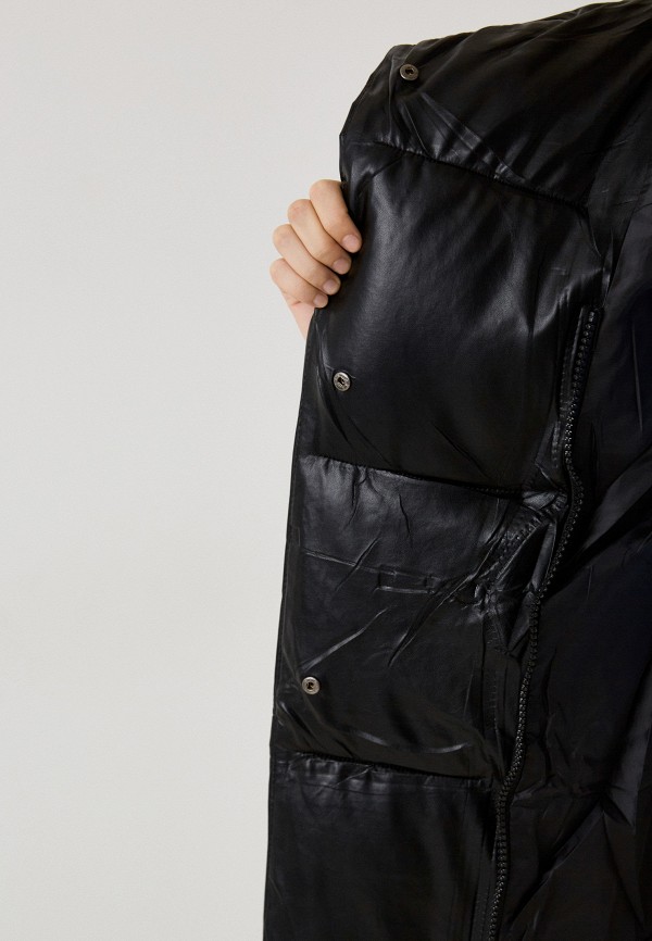 фото Куртка кожаная утепленная leotra