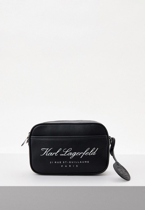 

Сумка и брелок Karl Lagerfeld, Черный